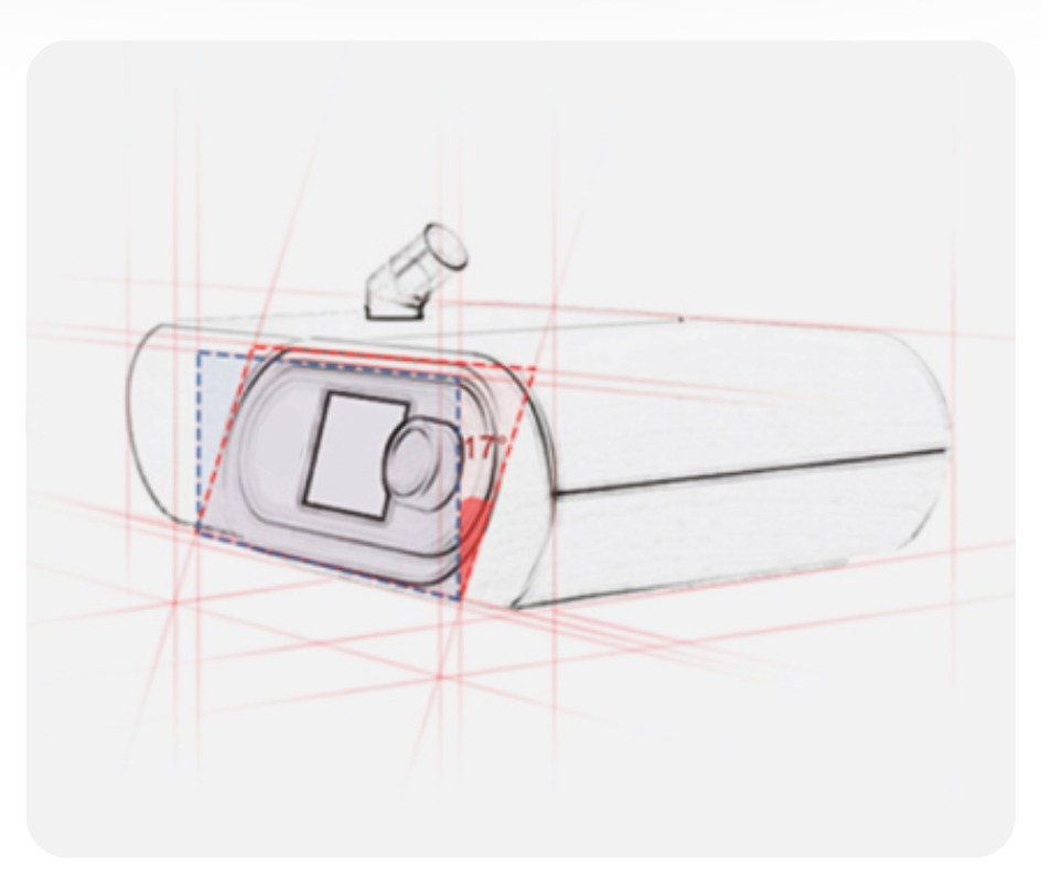Ergonomic Tilted Display